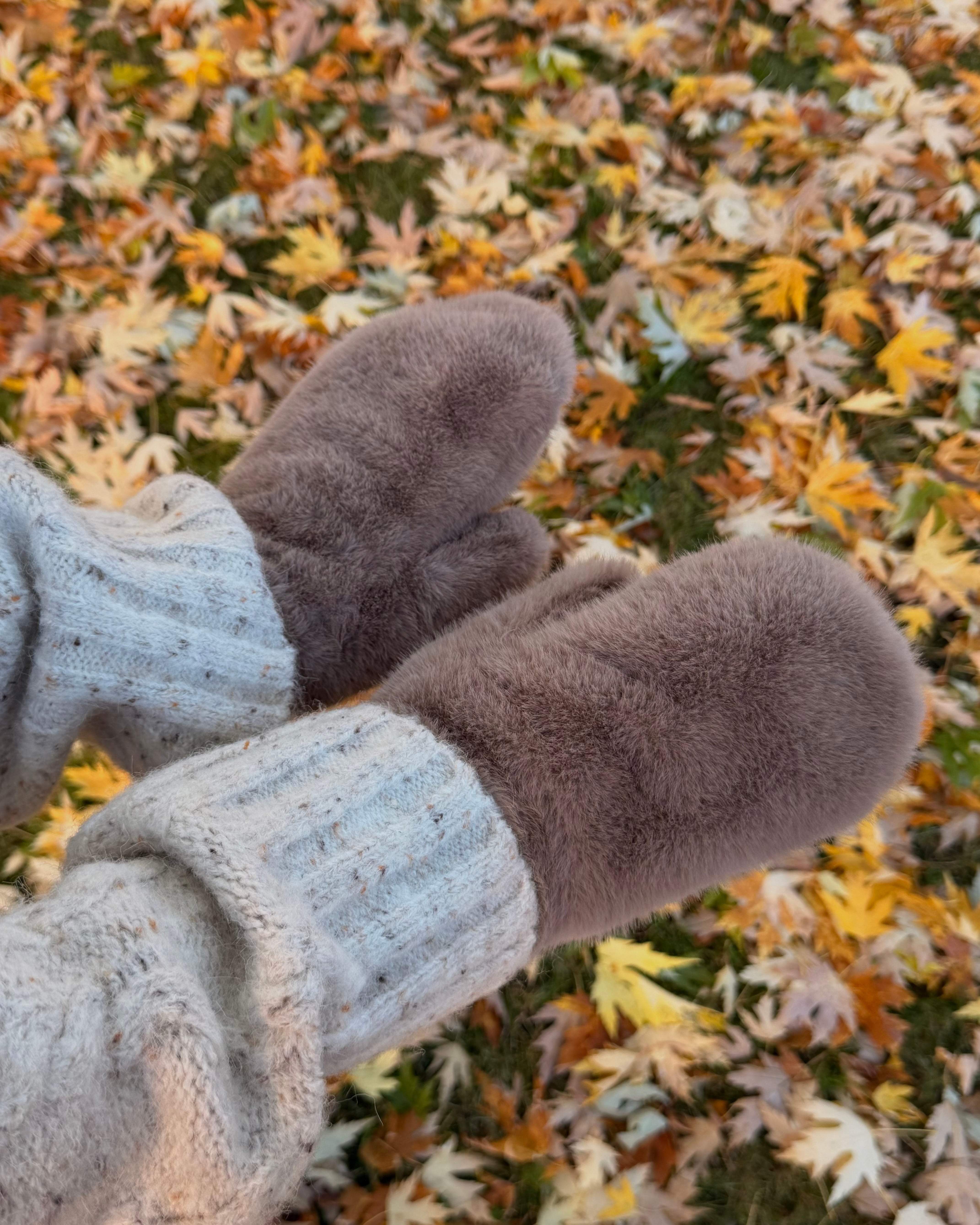 VMKAJA Mittens - Silver Mink